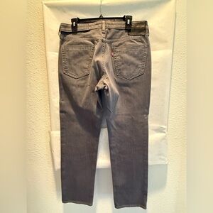 Levi's Men's Straight Gray Jeans - Style 541